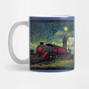 Starry Night Wizarding Express Train Mug